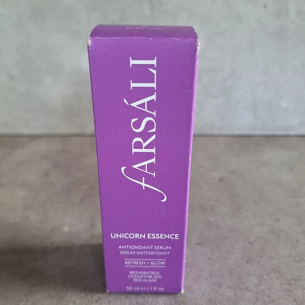Farsali Unicorn Essence Unicorn Essence antioxidant serum 1-oz refresh+glow NEW